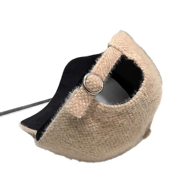 Women's Luxurious Embellished Wool Baseball Cap Kalsten