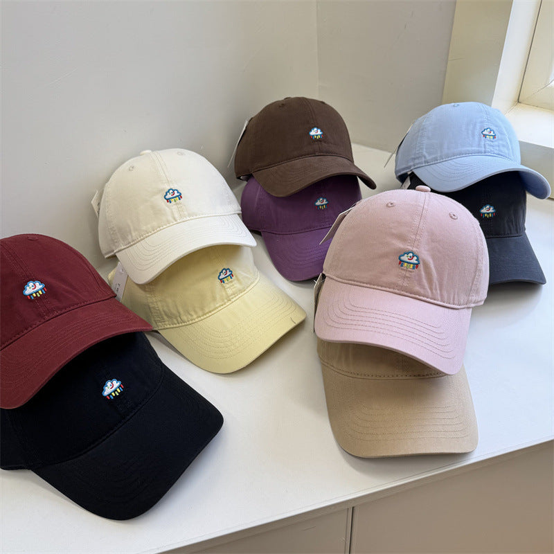 Women's Embroidered Cotton Dad Hat Kalsten