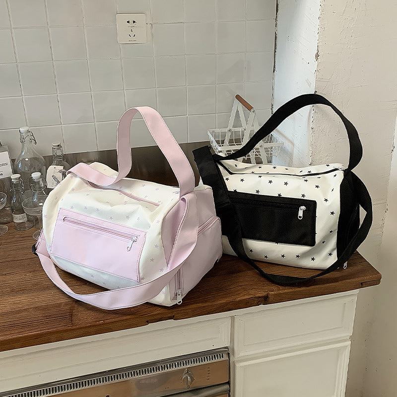 Sporty shoulder bag with practical slip pockets Kalsten