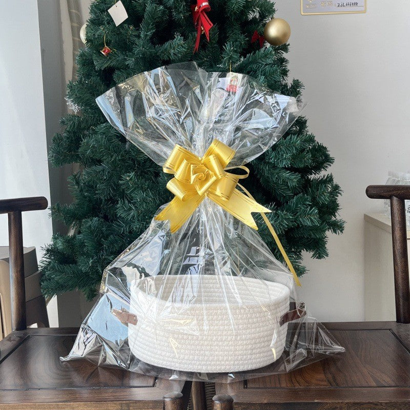 Women Gift Basket made of braided material Kalsten