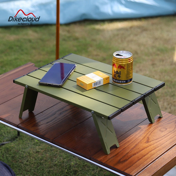 Foldable Camping Table With Lightweight Aluminum Frame Kalsten