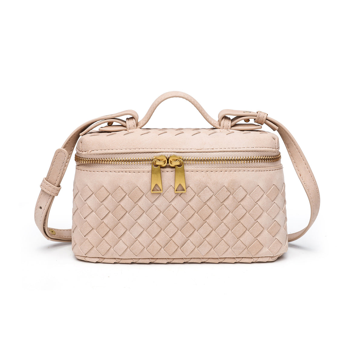 Textured Woven Crossbody Bag Acalora
