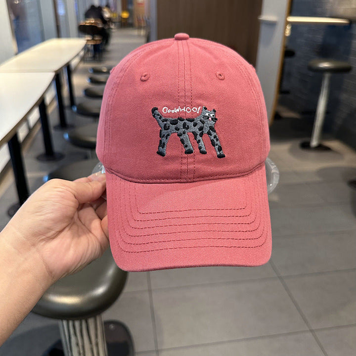 Women's Trendy Animal-Print Baseball Cap Kalsten