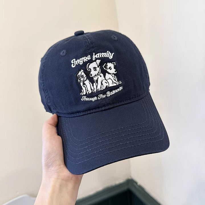 Women's Embroidered Pet-Themed Baseball Cap Kalsten