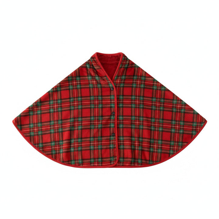 Ladies Cozy and Fashionable Blanket with Checkered Pattern Kalsten