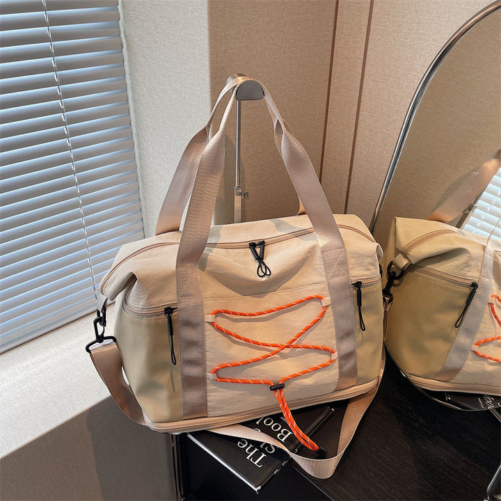 Sporty Shoulder Bag With Practical Organizer Kalsten
