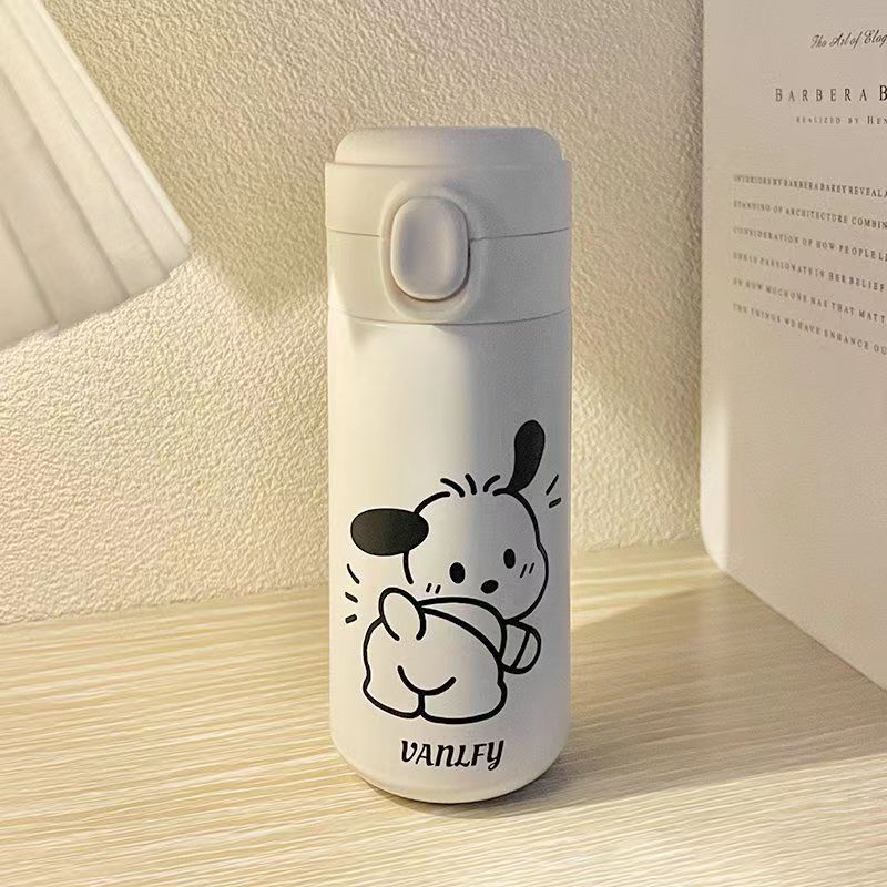 Ladies insulated drinking bottle with secure closure system and creative design Kalsten