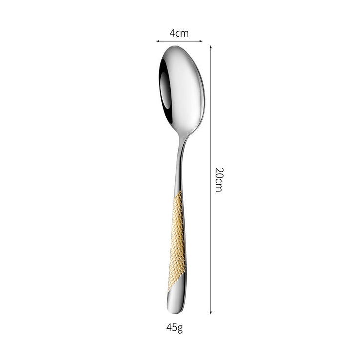 Fine and elegant table knife with non-slip handle Kalsten