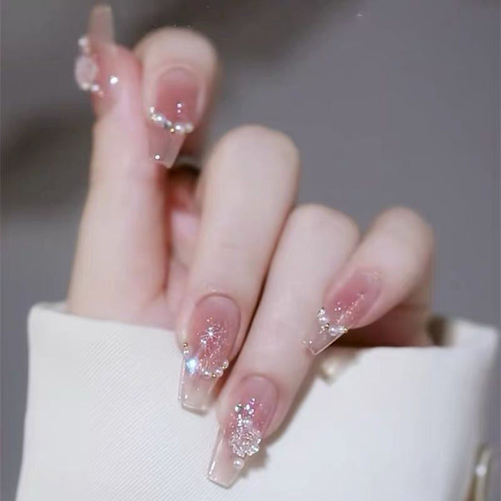 Luxury Glitter Design Artificial Nails Kalsten