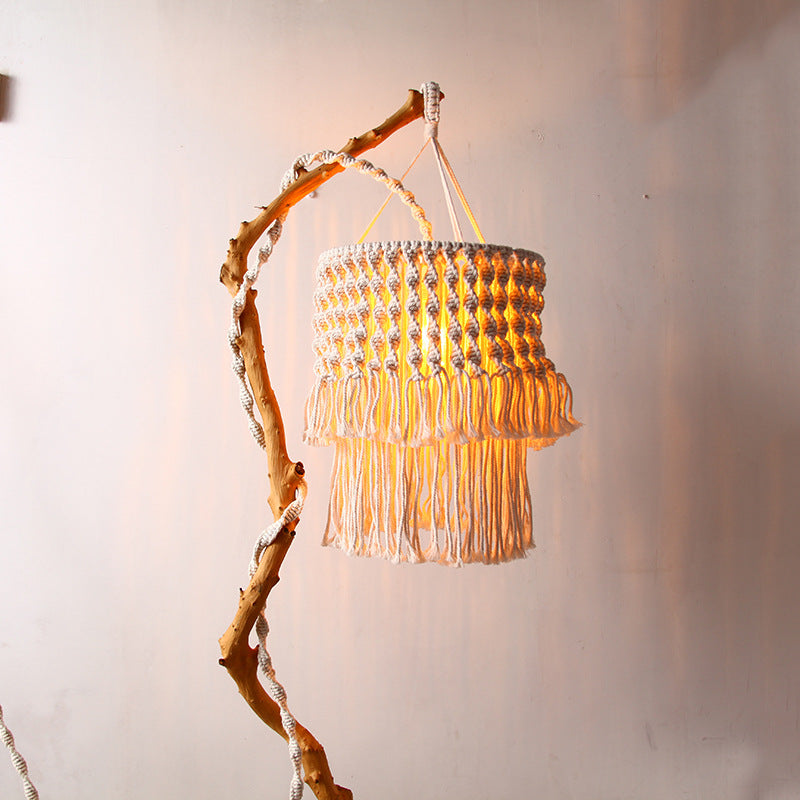 Macrame Hanging Plant Basket Acalora