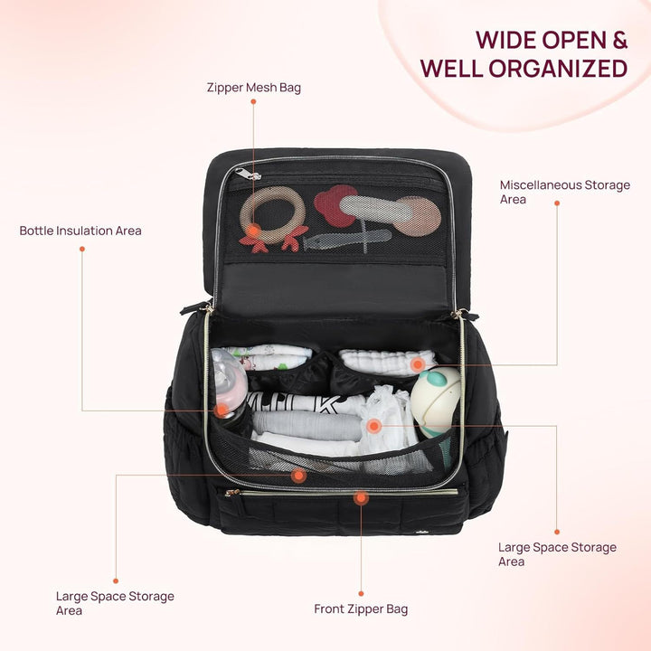 Padded backpack with organizer pocket Kalsten