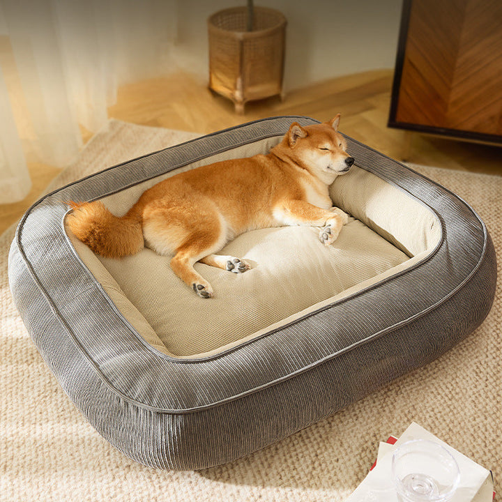 Luxury Rectangular Dog Bed