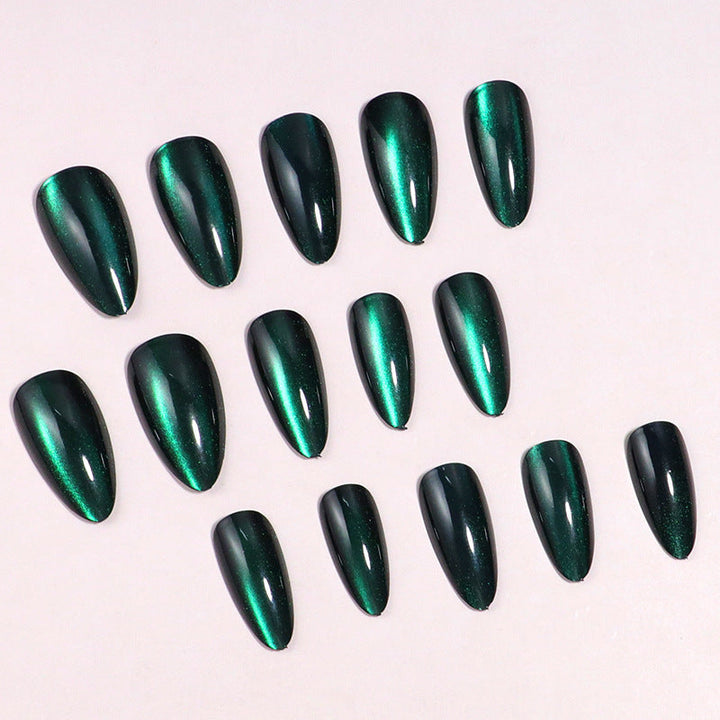 Premium Glossy Stiletto Press-On Nail Set Kalsten