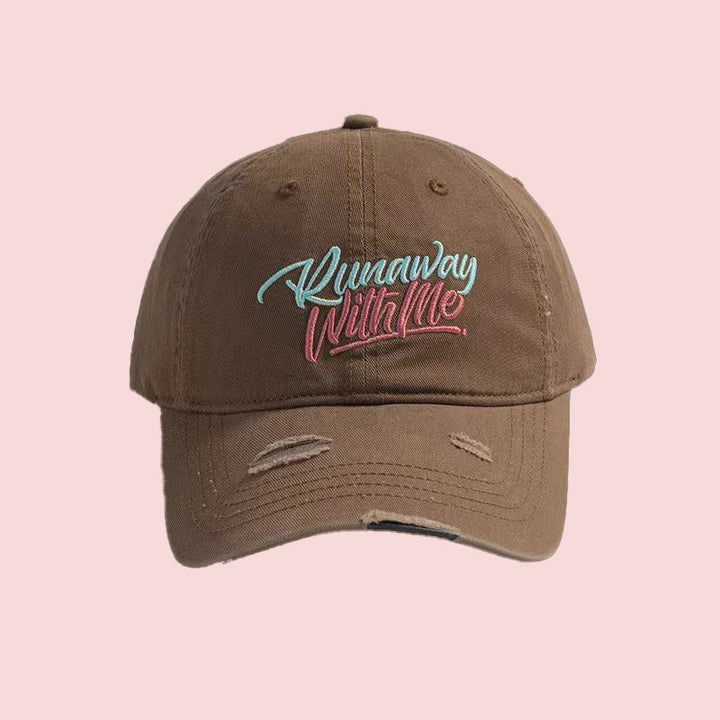Women's Graphic Embroidered Adjustable Baseball Cap Kalsten
