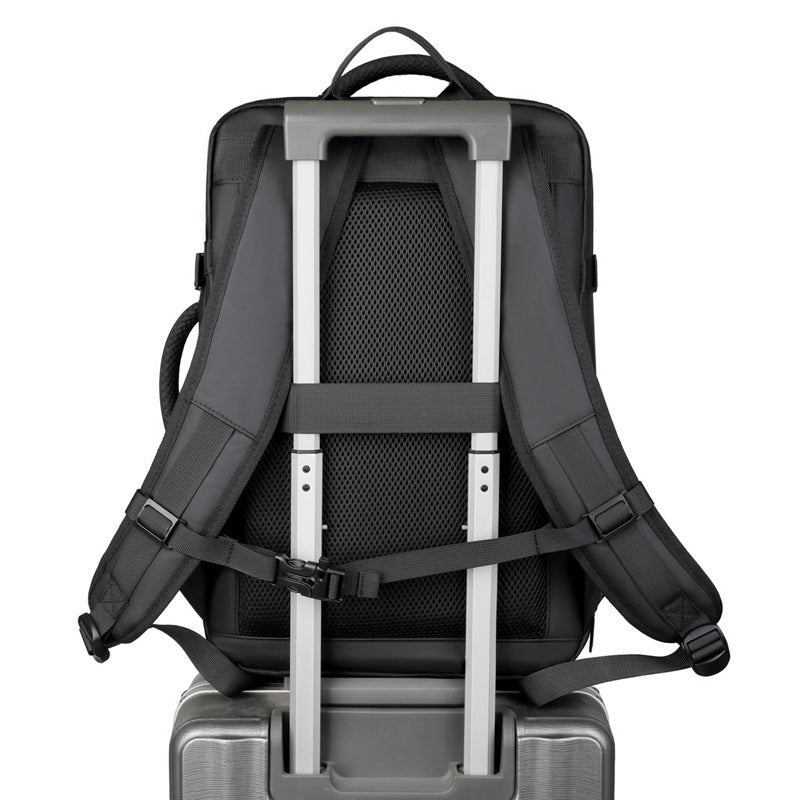 Multifunctional backpack with ergonomic design and multiple secure compartments Kalsten