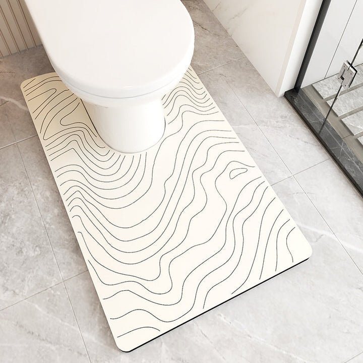 Decorative Bathroom Runner Mat Kalsten