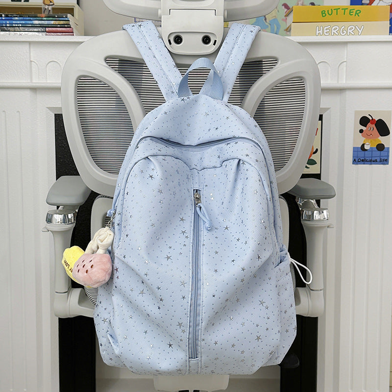 Star-Patterned Lightweight Backpack Kalsten