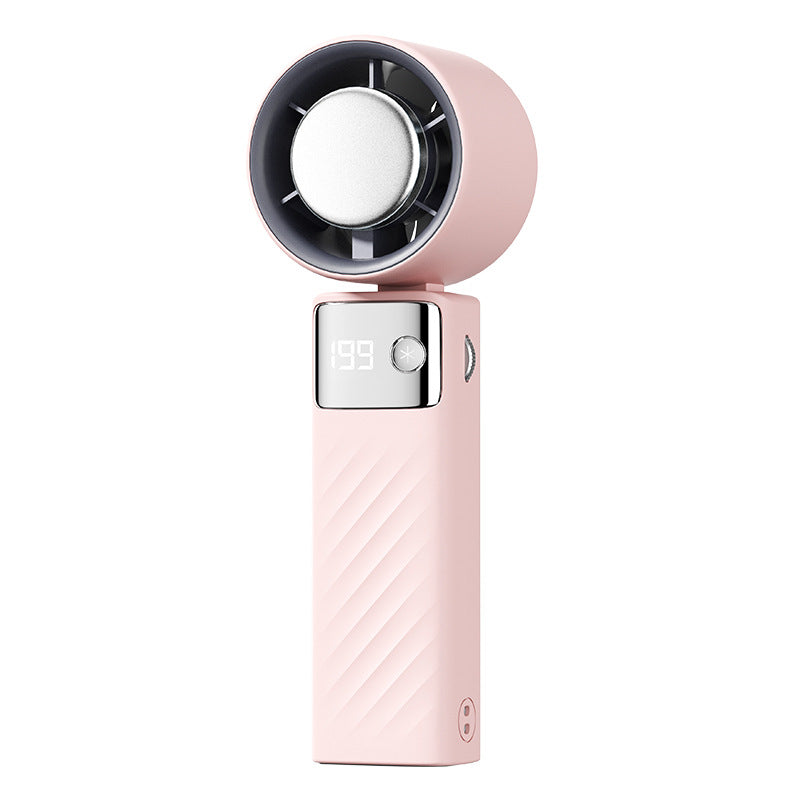 High-Efficiency Handheld Cooling Fan with Digital Display Kalsten