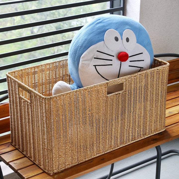 Crafted Wicker Storage Chest Kalsten