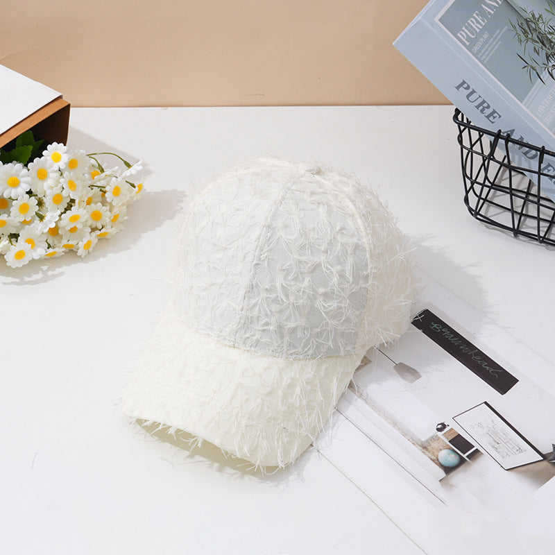 Women's Embroidered Textured Baseball Cap Kalsten