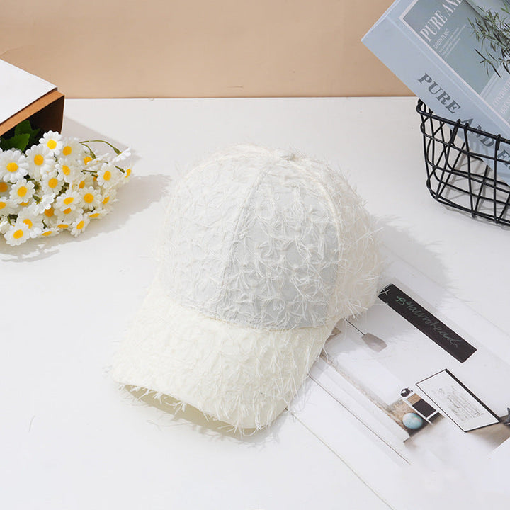 Women's Embroidered Textured Baseball Cap Kalsten