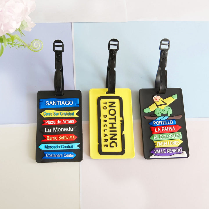 Unisex Luggage Tag with Airplane Design Kalsten