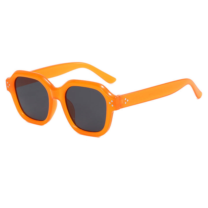 Ladies fashionable square sunglasses with mirrored lenses Kalsten
