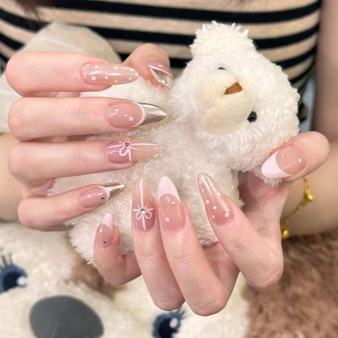 Premium Ocean-Inspired Press-On Nail Extensions Kalsten
