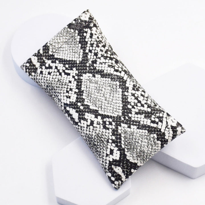 Stylish Snake Print Eyewear Case Kalsten