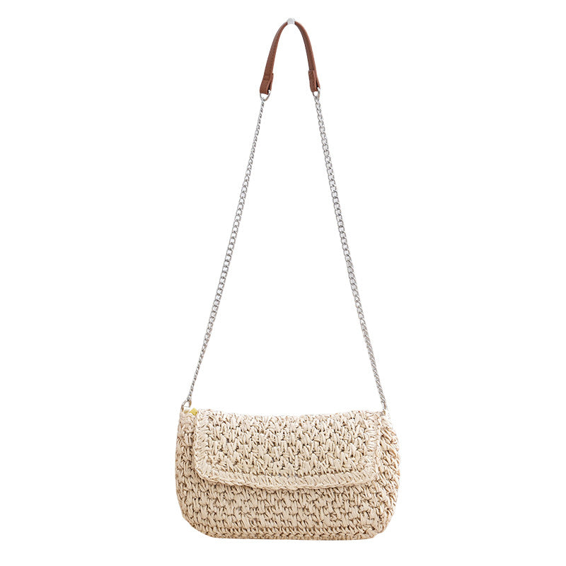 Handmade shoulder bag with metallic accents Kalsten