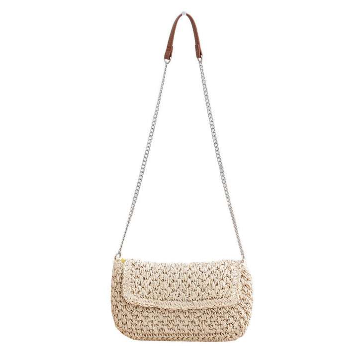 Handmade shoulder bag with metallic accents Kalsten