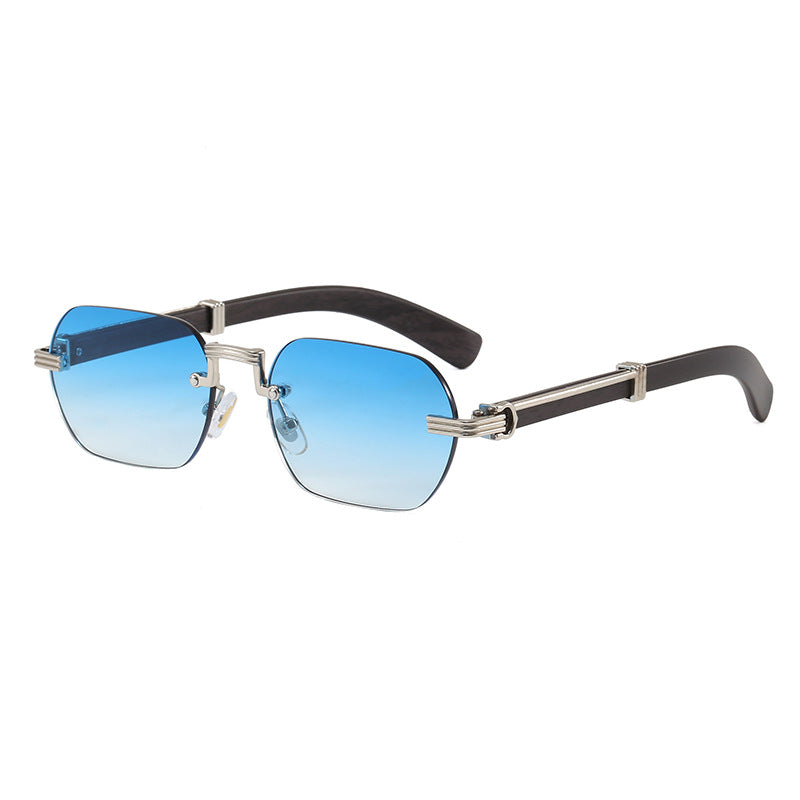 Women's Geometric Designer Sunglasses with Luxurious Metal Frame Kalsten