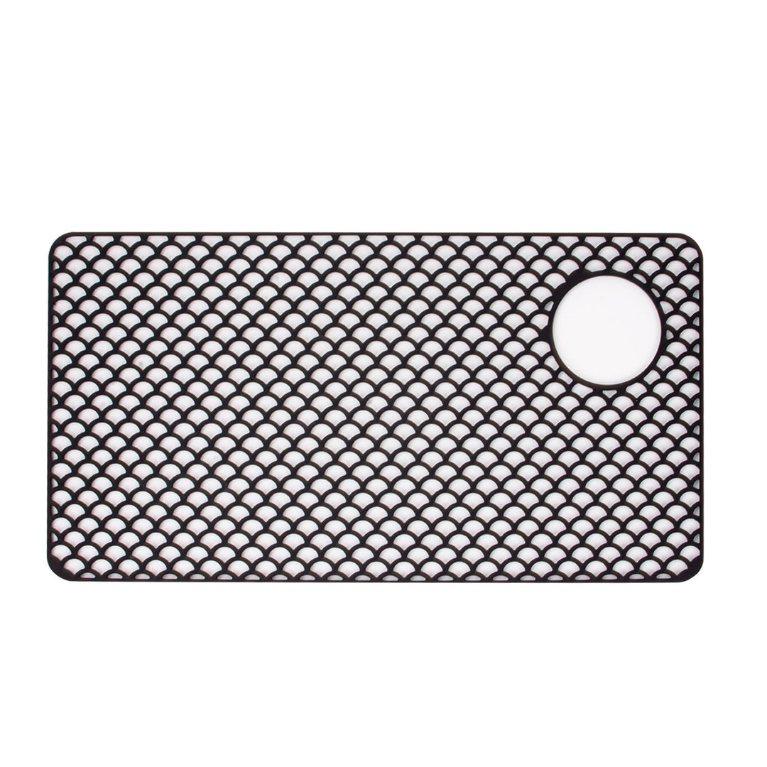 Non-Slip Multi-Textured Kitchen Drain Mat Kalsten