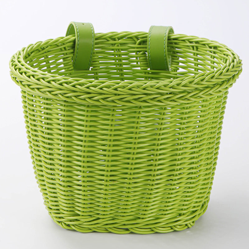 Woven Bicycle Storage Basket Kalsten