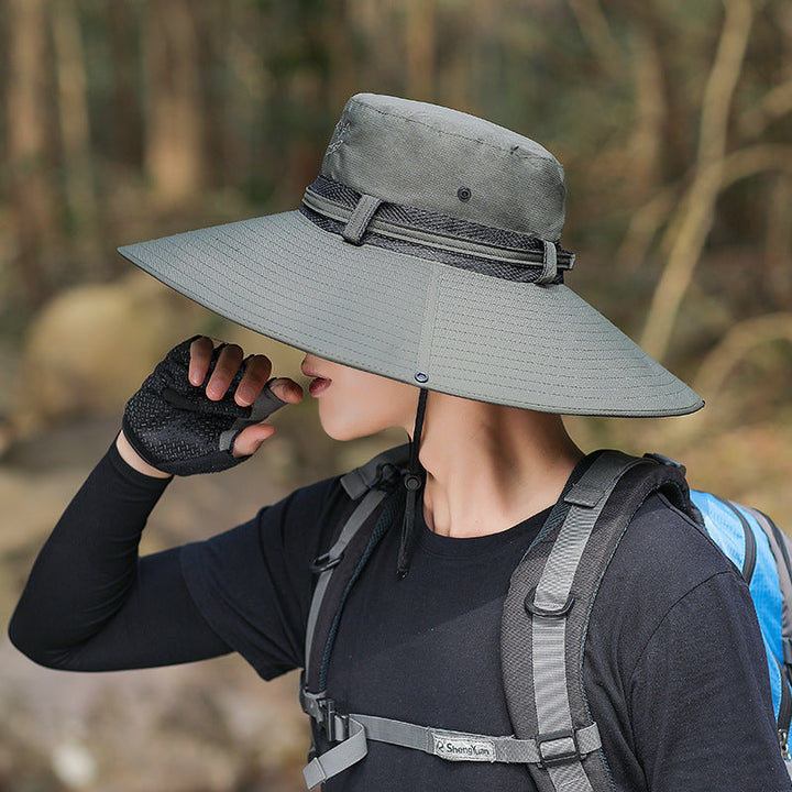 o Wide Brim Hiking Hat with UV Protection and Adjustable Chin Strap Kalsten