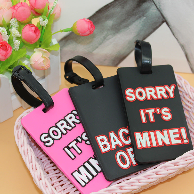 Unisex Luggage Tag with Funny Message Kalsten
