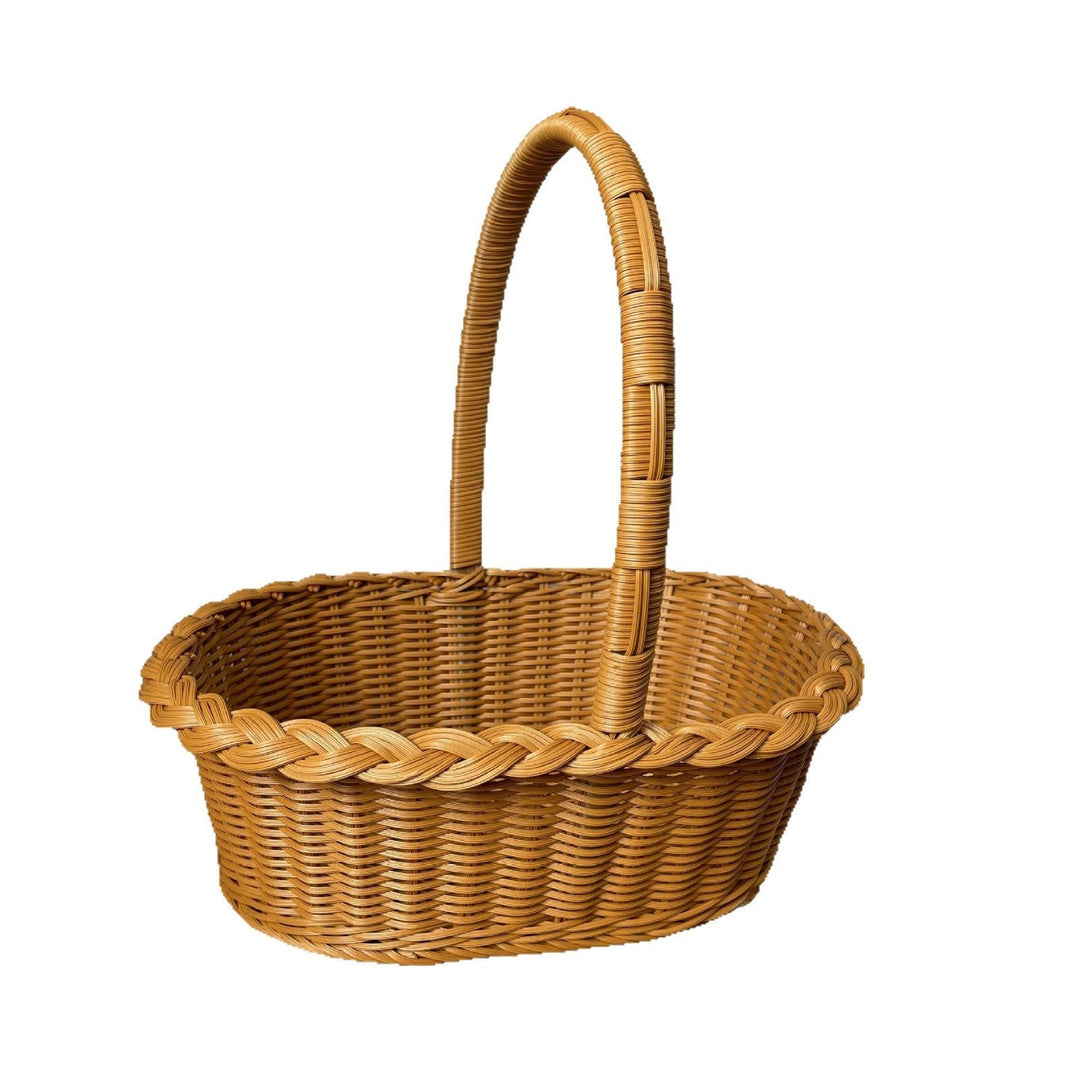 Ladies elegant braided shopping basket Kalsten