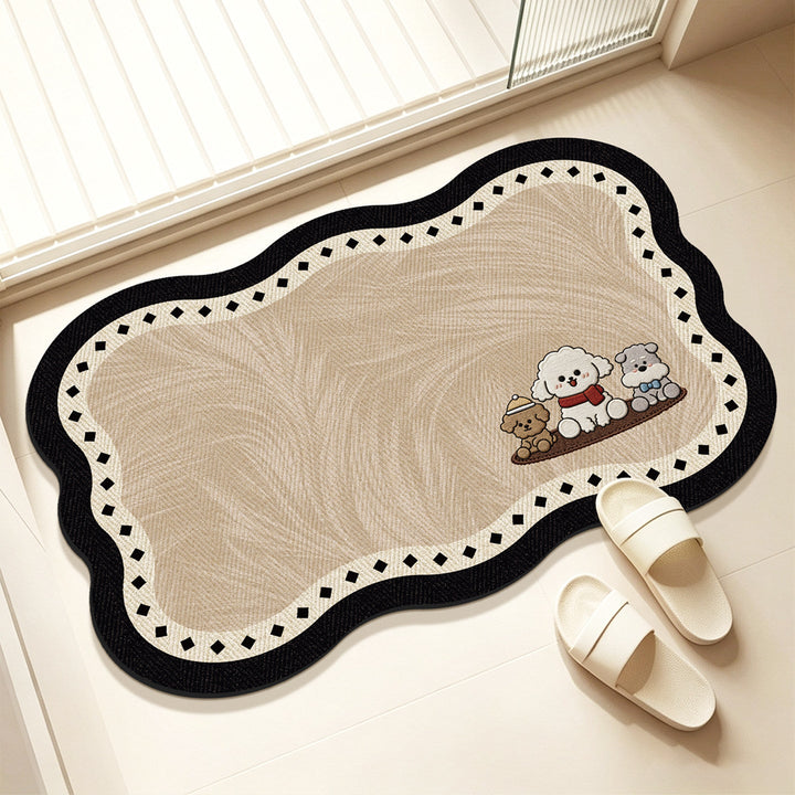 Decorative Bath Mat Kalsten