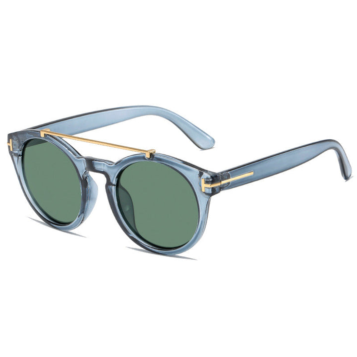 Ladies fashionable sunglasses with elegant round lenses Kalsten