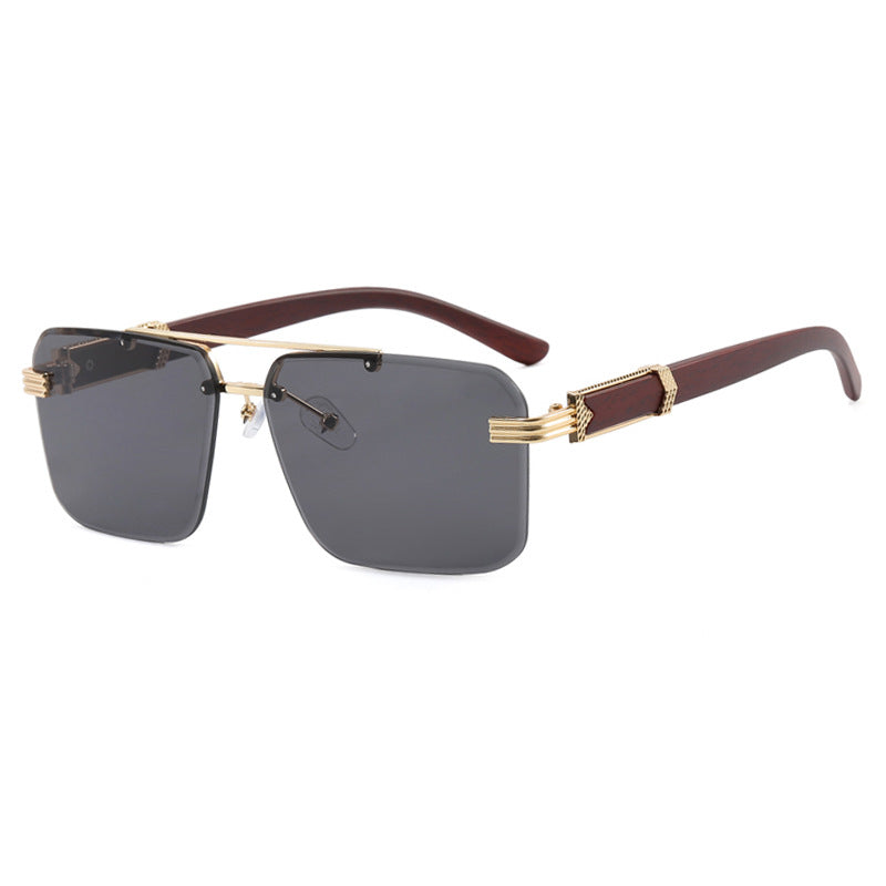 Women's geometric oversized sunglasses with trendy design and luxurious accents Kalsten