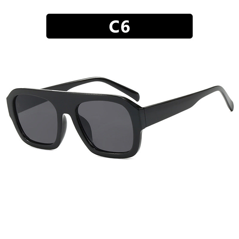 Women's oversized sunglasses with distinctive rectangular frame Kalsten