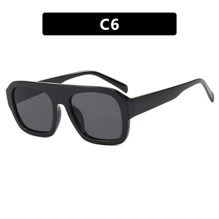 Women's oversized sunglasses with distinctive rectangular frame Kalsten