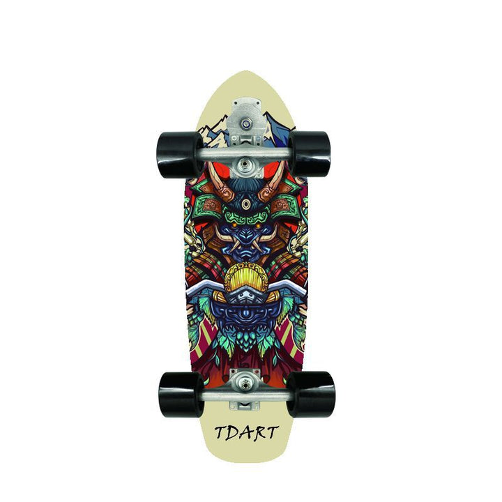 Retro-Inspired Mini Cruiser Skateboard Kalsten