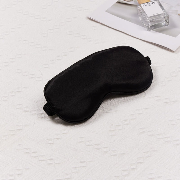 Women's ergonomic sleep mask made of satin-like material with contoured eye area Kalsten