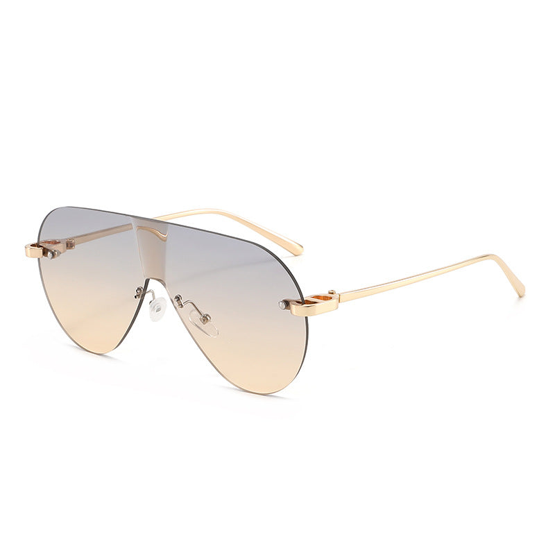 Ladies Oversized Sunglasses in Modern Aviator Style Kalsten