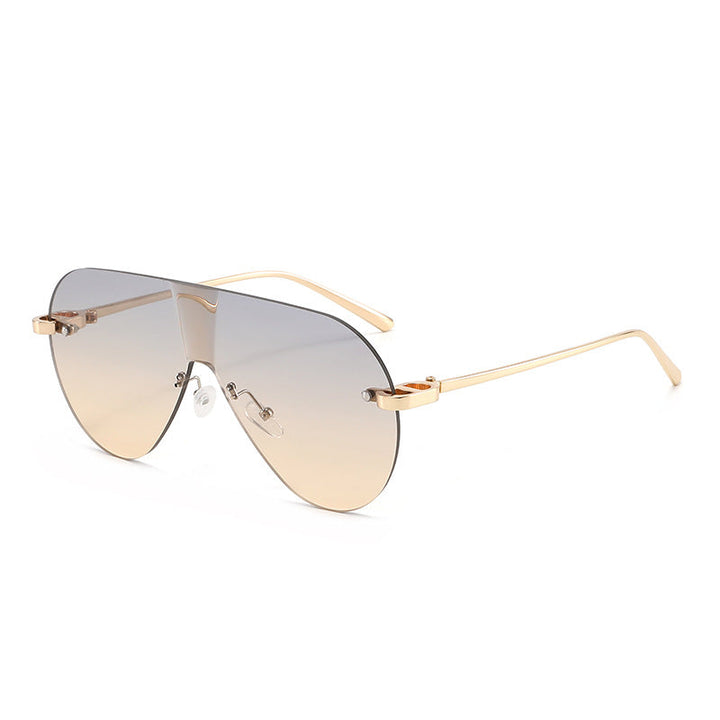 Ladies Oversized Sunglasses in Modern Aviator Style Kalsten