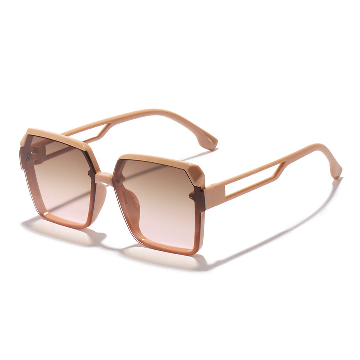 Women's oversized sunglasses with trendy, transparent design Kalsten