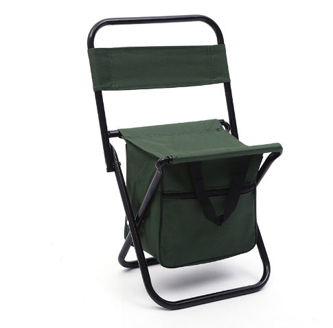 Unisex Folding Chair with Insulated Cooler Bag Kalsten