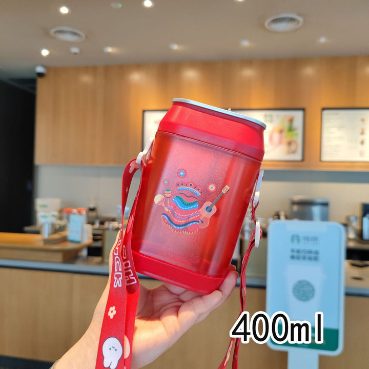 Women's creative drink box with integrated carrying strap Kalsten