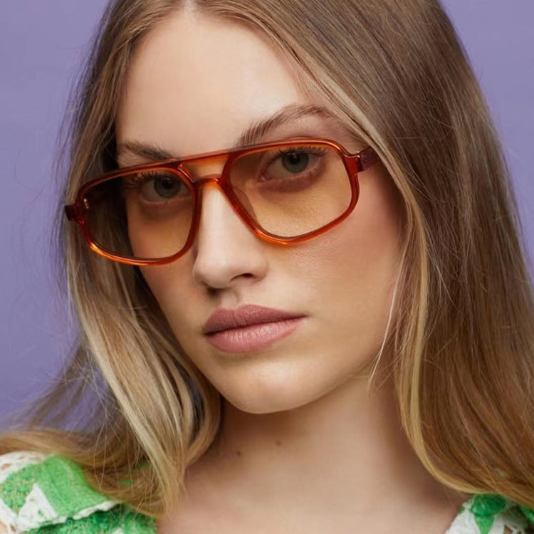 Women's fashionable oversized sunglasses with trendy frame Kalsten
